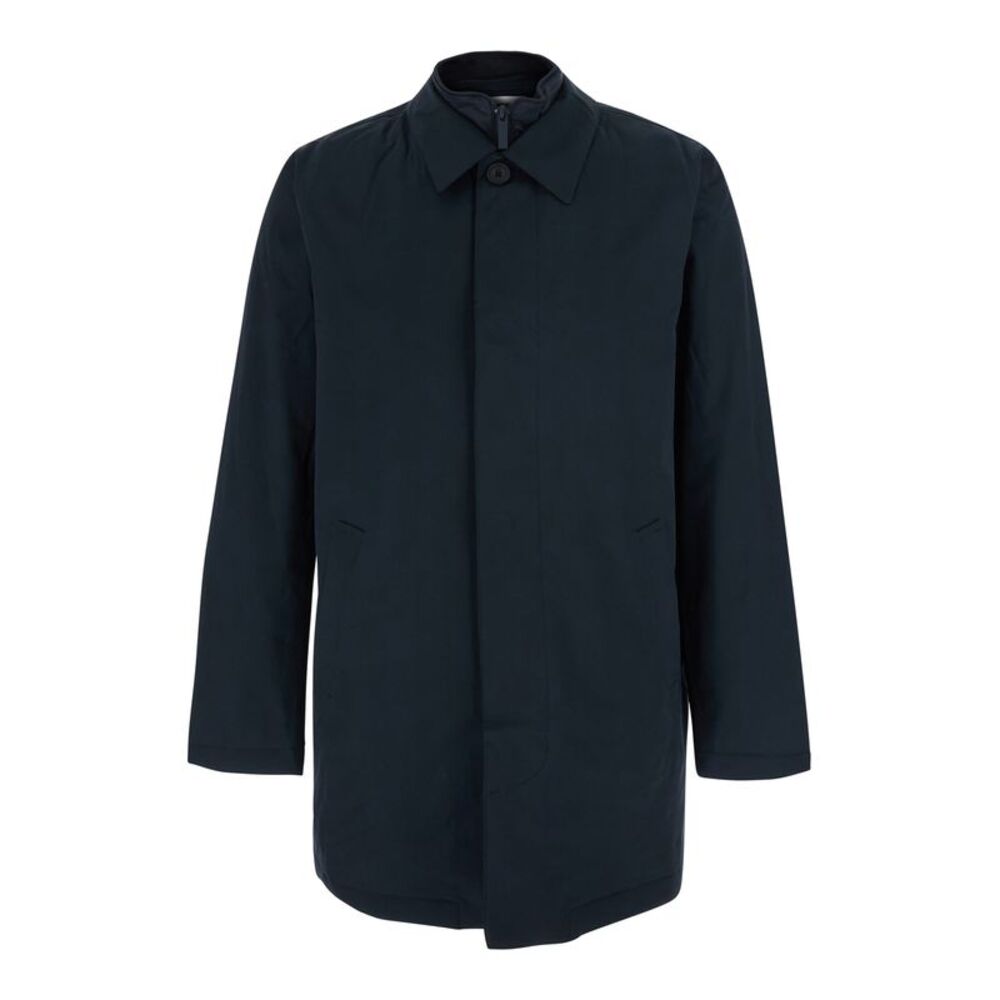 Nn.07 Men Blue Nylon Jacket